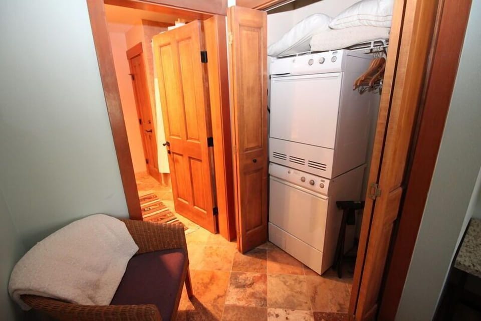 Washer and dryer in unit
