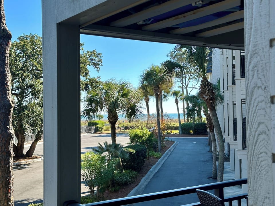 Balcony - View of the ocean from the balcony