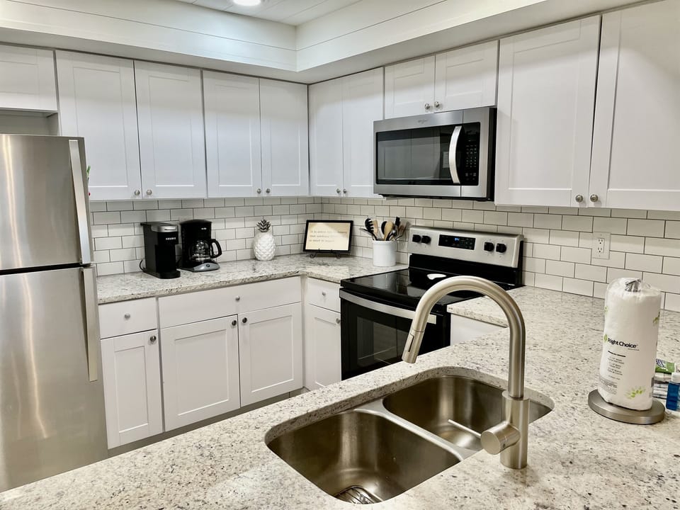 We have a standard coffee maker and a KEURIG!