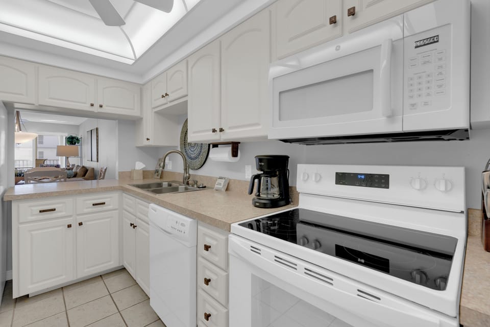 Prepare meals for you and your guest at Sand Caper 407 on Fort Myers Beach