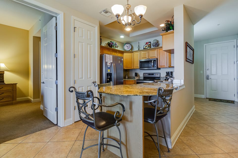 Kitchen with new appliances