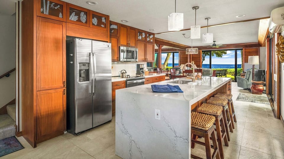 Poipu Kapili Resort #07 - Kitchen & Great Room - Parrish Kauai