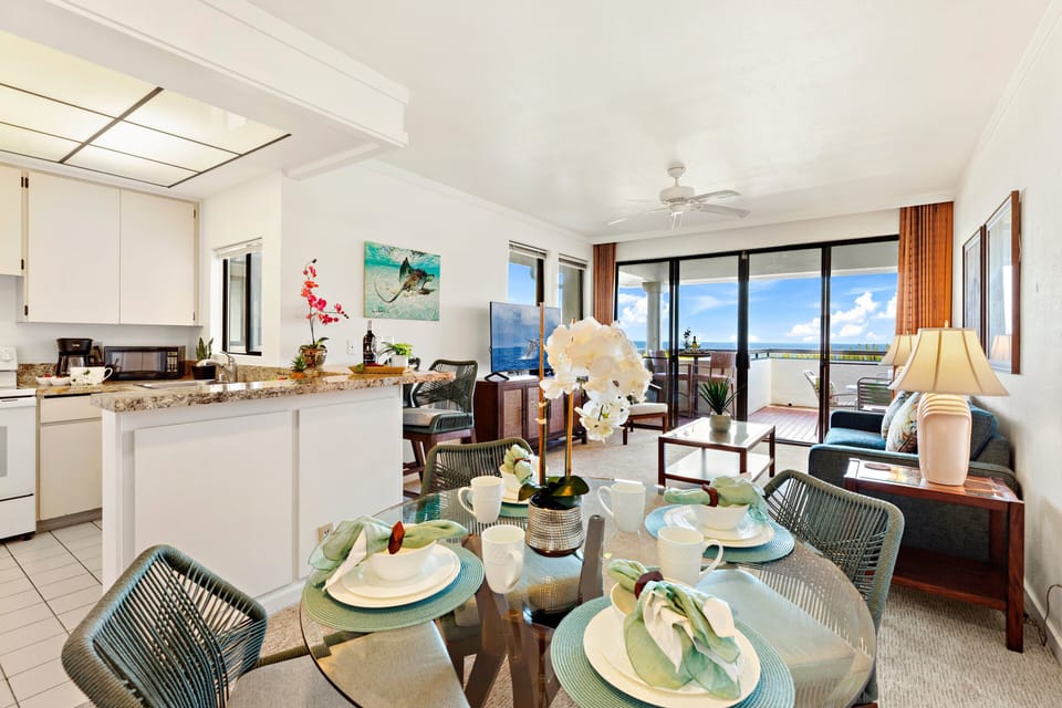 Enjoy the view while dining