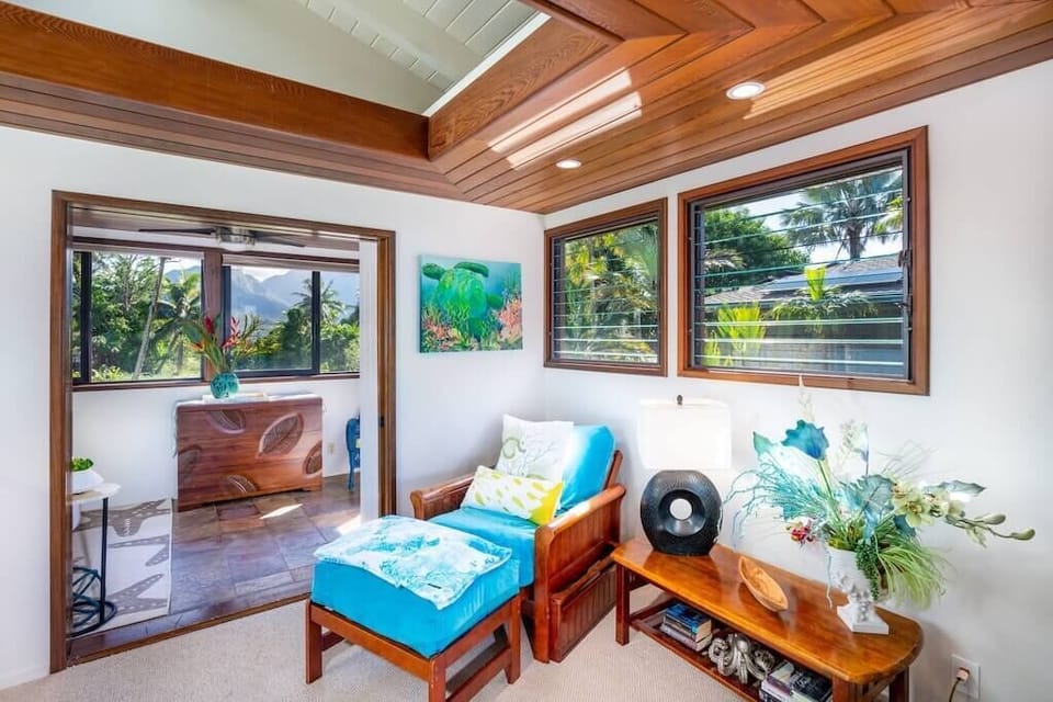 The Upstairs Breezeway Lounge Area