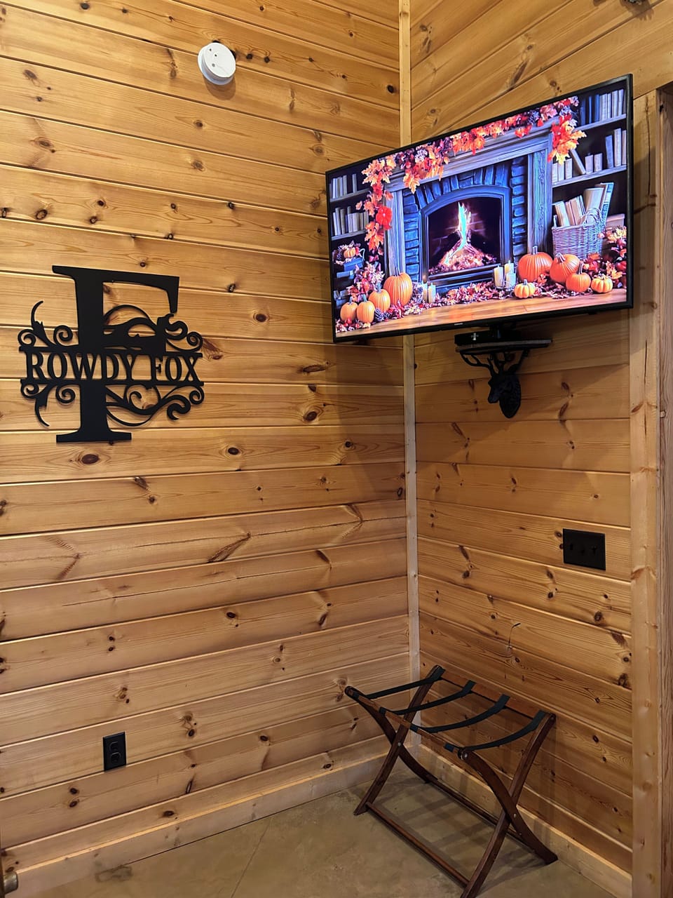 Primary bedroom smart tv