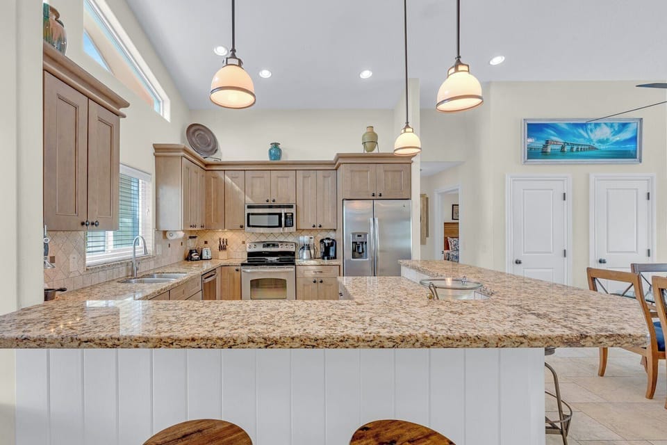 Kitchen view 1