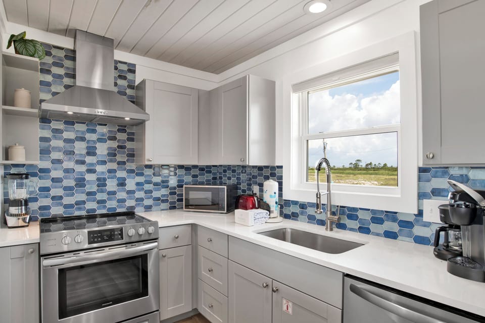 Recently remodeled beachfront cottage