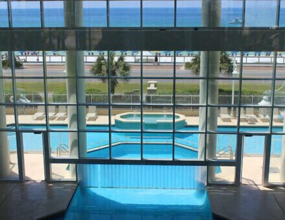 Amazing views from the indoor and outdoor pool.