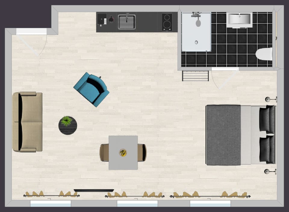 Deluxe Studio Suite, Non Smoking | Individually decorated, individually furnished, desk, blackout drapes