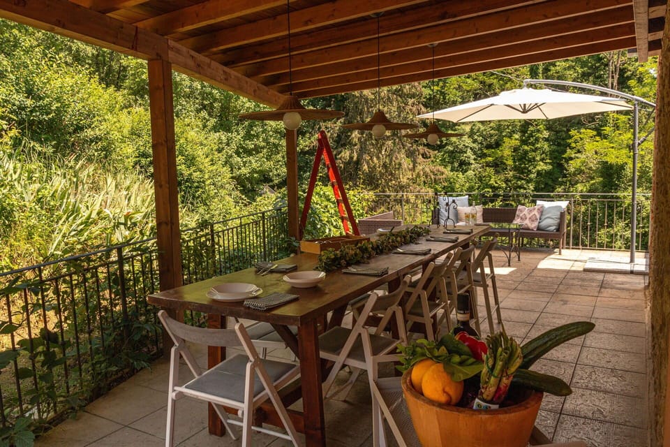 Furniture, Chair, Table, Wood, Outdoor Furniture, Kitchen & Dining Room Table, Outdoor Table, Porch, Wood Stain, Shade