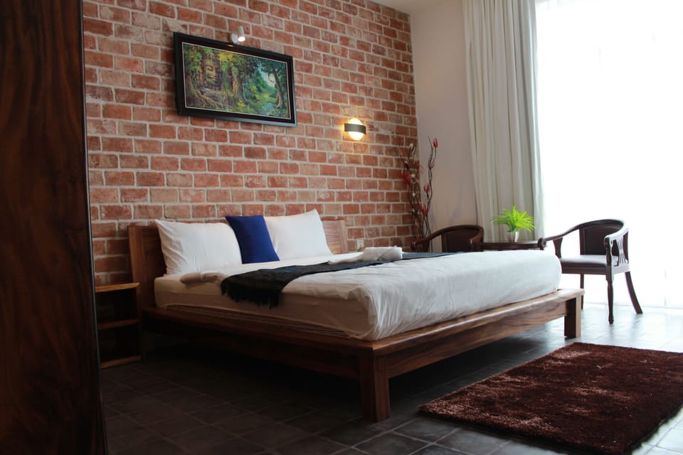Deluxe Double Room, 1 King Bed, Balcony, Garden View | View from room