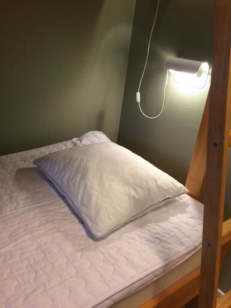 Desk, blackout drapes, iron/ironing board (on request), WiFi (free)
