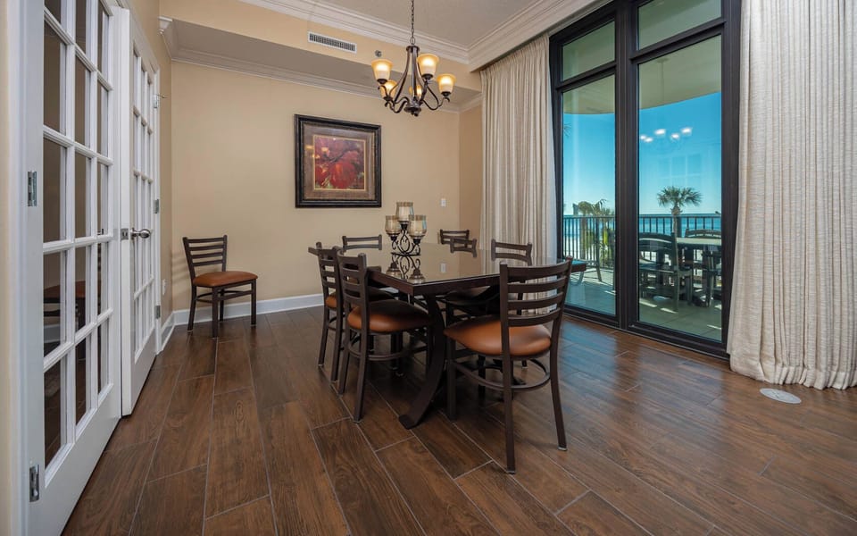 Enjoy a fun game night or family meal with beach views and experience memorable vacation moments