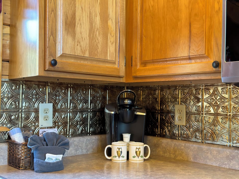 Kitchen Keurig coffee maker