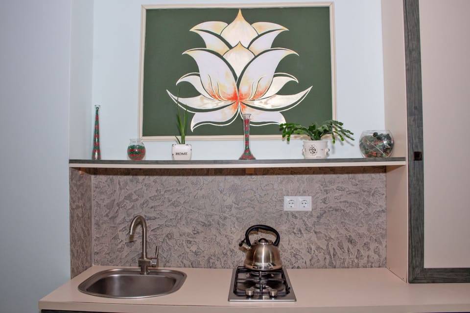 Family Apartment, 2 Bedrooms, City View | Private kitchen