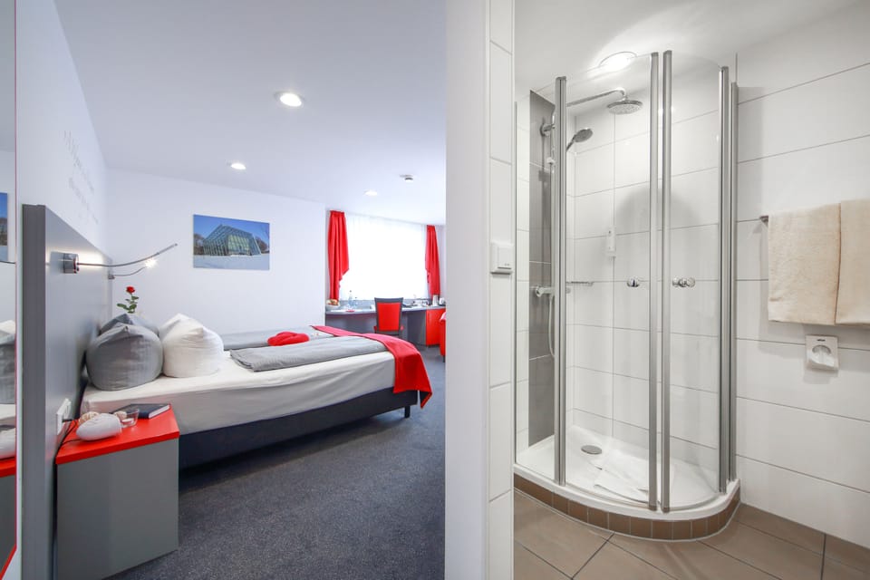 Premium bedding, in-room safe, soundproofing, iron/ironing board