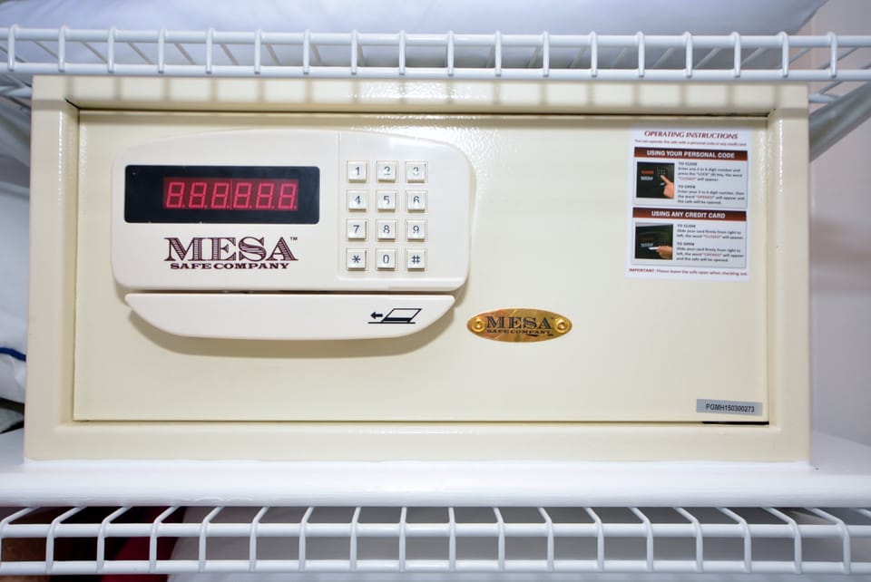 Safe in Bedroom