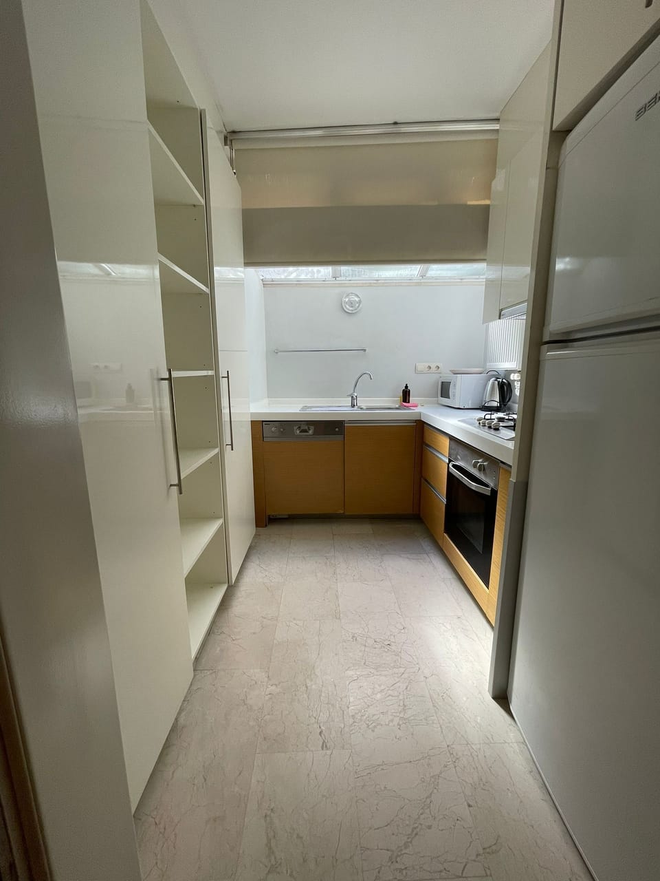 Economy Condo, No Windows | Private kitchen | Fridge, dishwasher, electric kettle, cookware/dishes/utensils