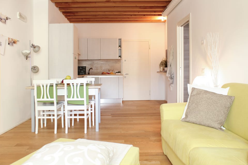 Apartment, 1 Bedroom | Living area | Flat-screen TV