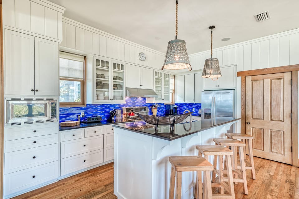 Open concept kitchen