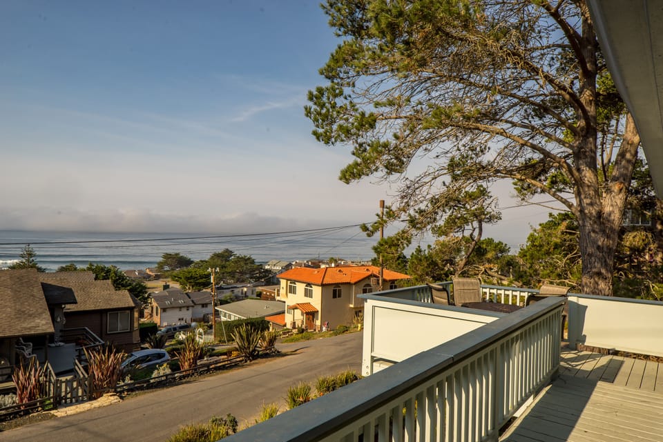 View from deck