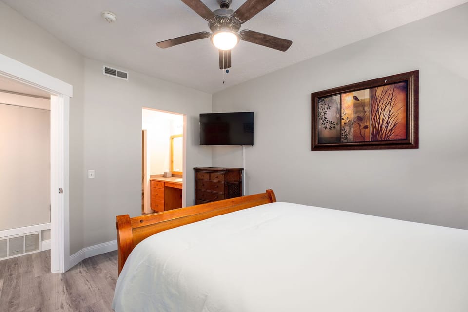 Queen bed