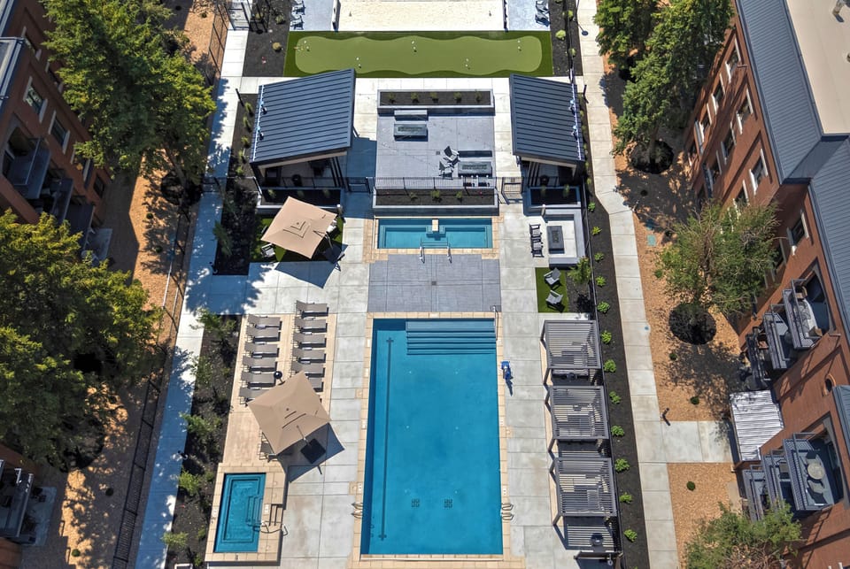 Aerial view of Park Station courtyard