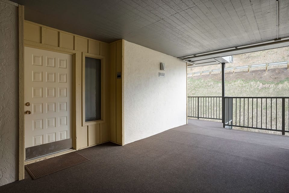 Your private balcony offers peaceful moments with fresh air and natural surroundings just outside your door.