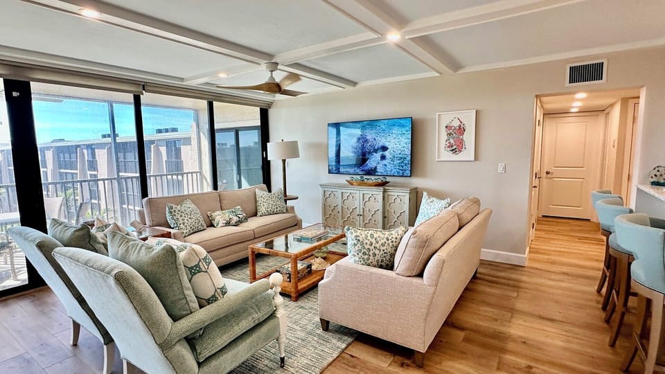 Beautifully appointed, comfy furnishings.