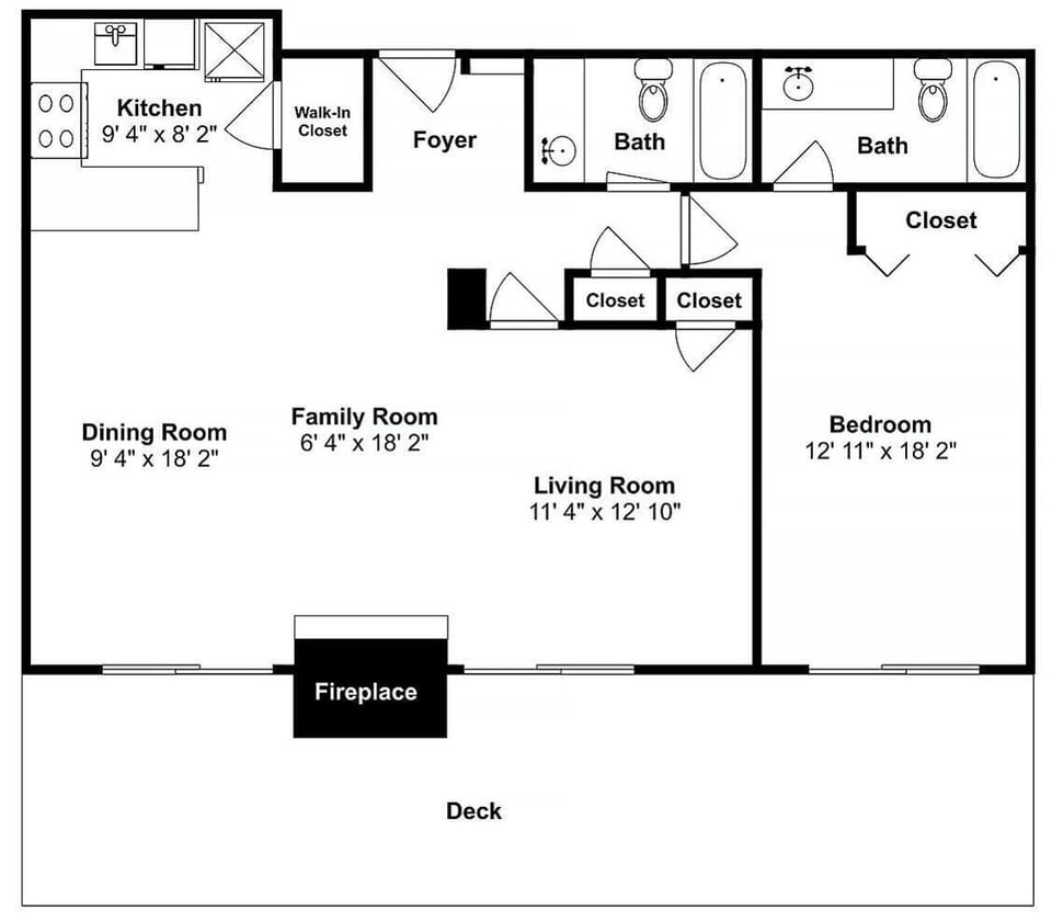 This spacious layout offers your family everything needed for a perfect mountain getaway with multiple bedrooms, bathrooms, and cozy living spaces.