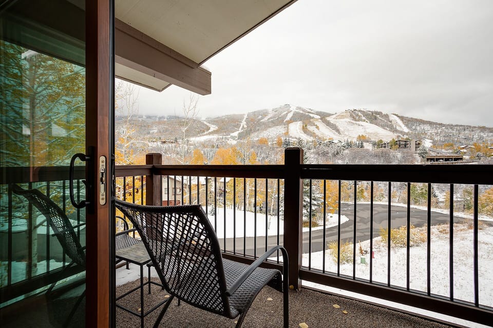 Step onto your private balcony and soak in stunning mountain views while enjoying your morning coffee in comfort.