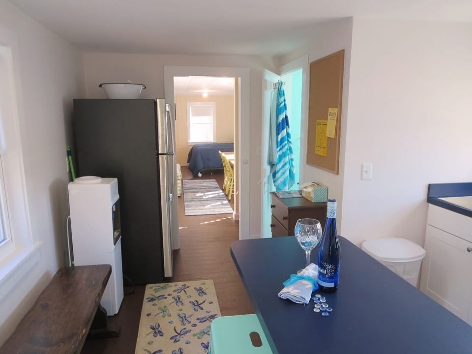 View from the kitchen to the living area - 1047 Old Queen Anne Road Chatham Cape Cod - New England Vacation Rentals