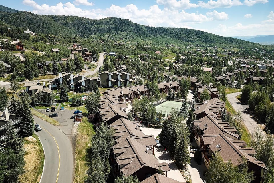 Nestled in a picturesque mountain community, this property offers the perfect alpine retreat surrounded by forested peaks and charming neighborhood charm.