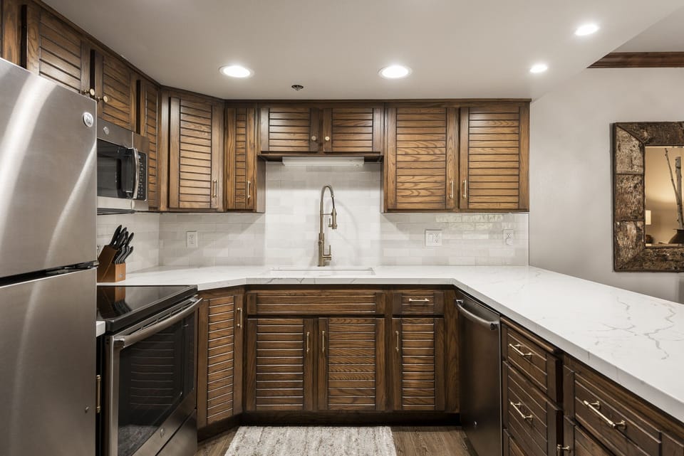 Fully equipped kitchen