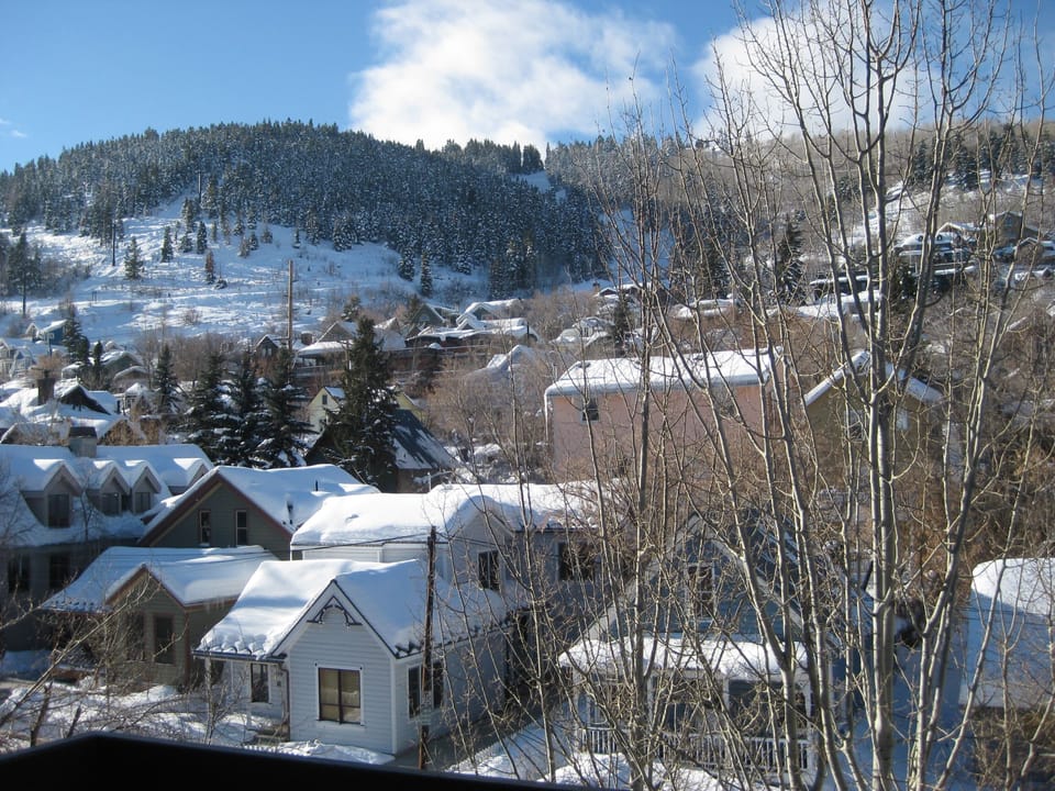Park Station 147 has a fantastic view of the mountains and historic Main Street.