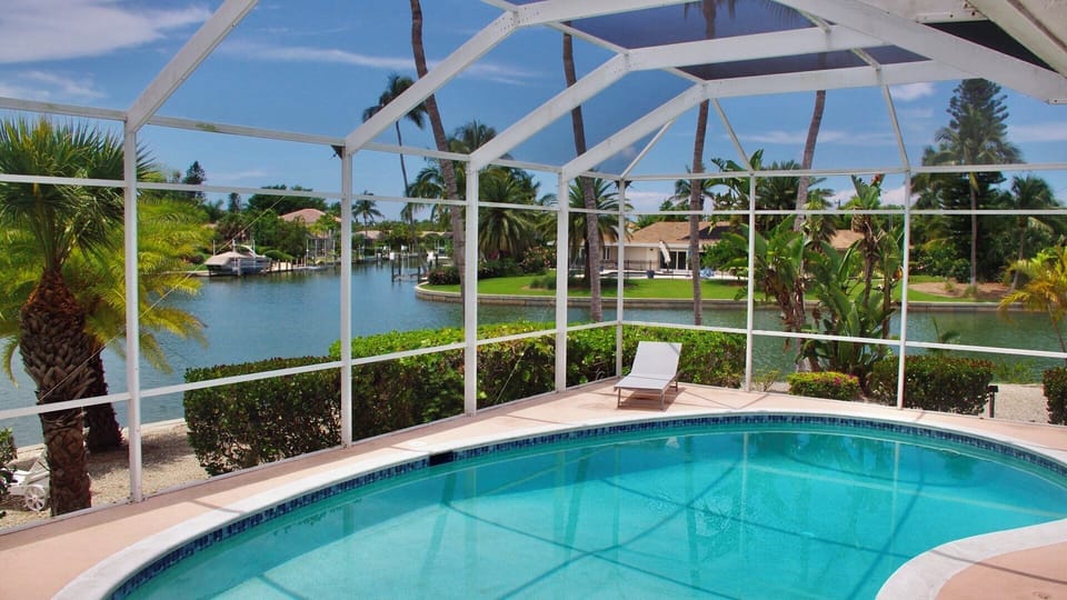 Enjoy panoramic views of the water.