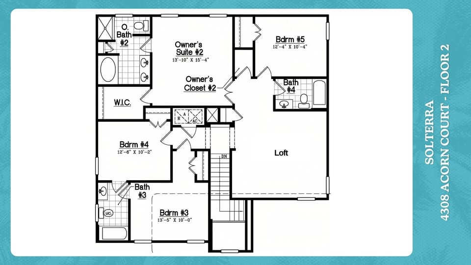 Floor Plan 2nd Floor