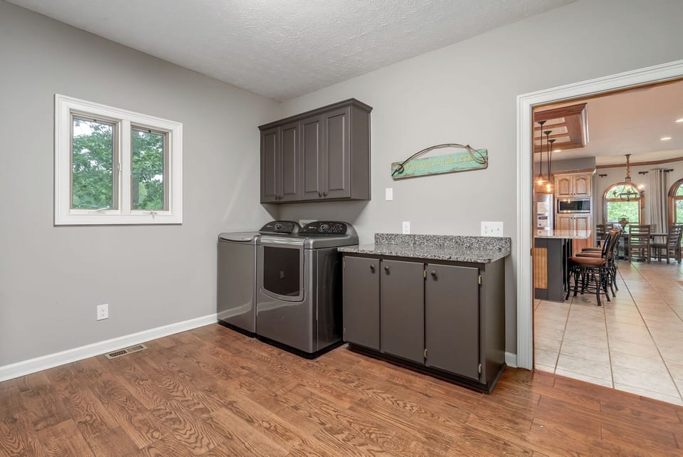 Main laundry room