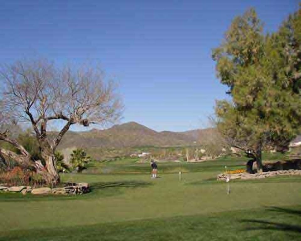 Tee off at the Rancho Manana Golf course.
