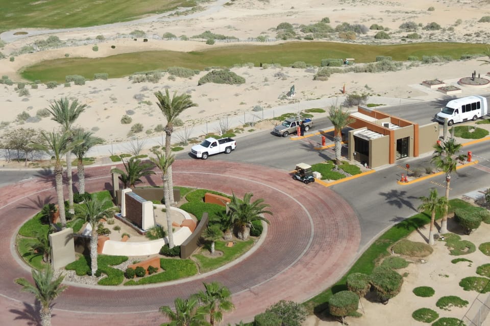 Gate house offers 24 hour security