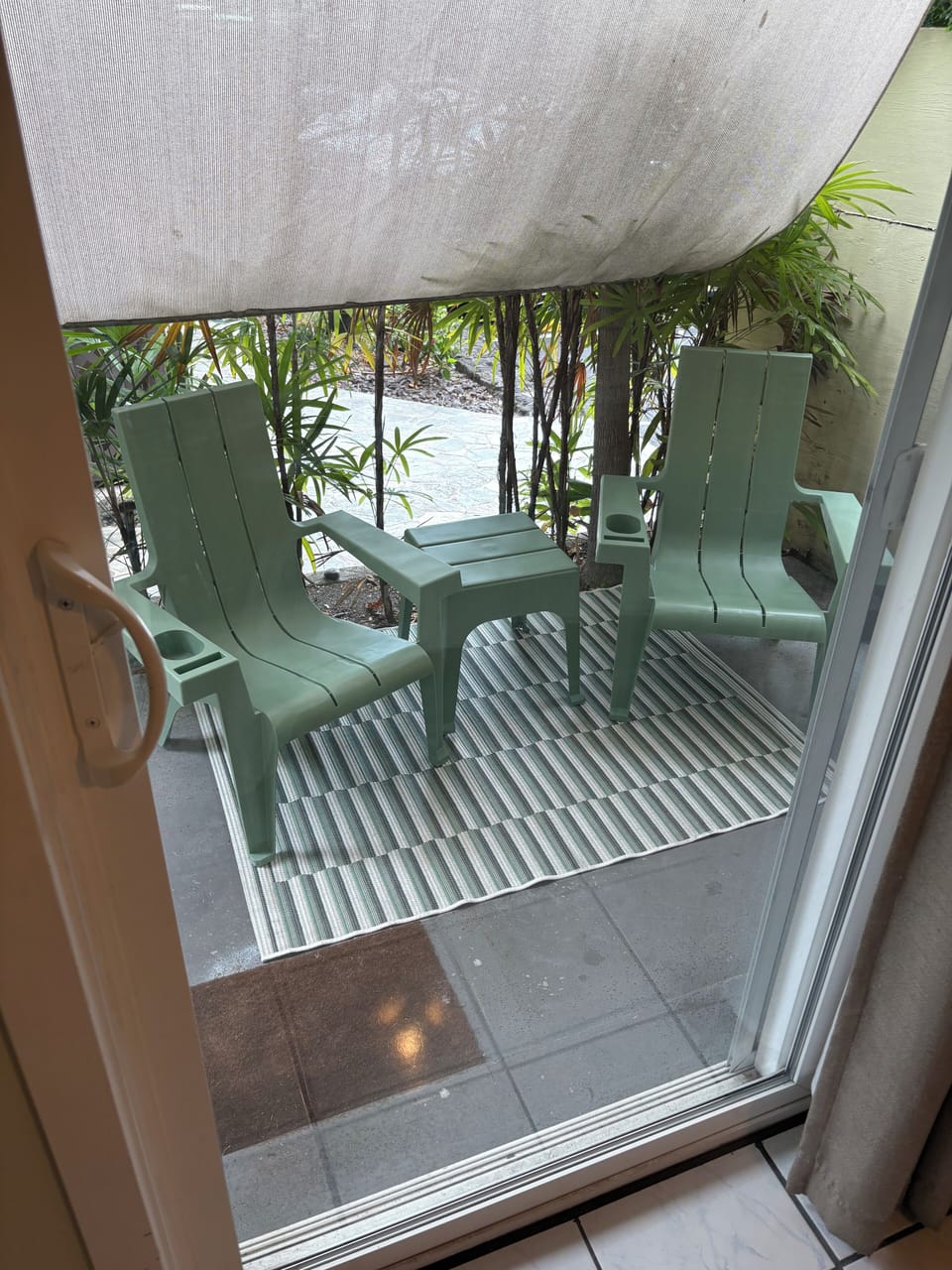 Lanai off bedroom