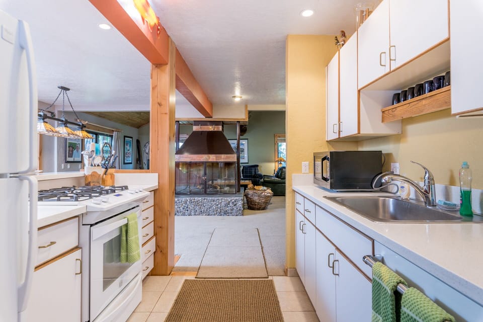 Kitchen and Living Room