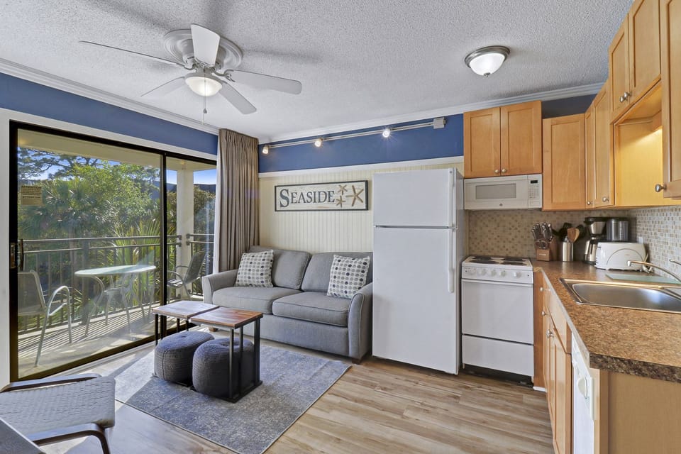 Seaside Villas 240 - Living Area