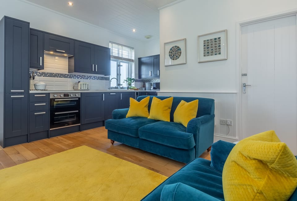 Ground floor: Open-plan kitchen, dining and sitting room