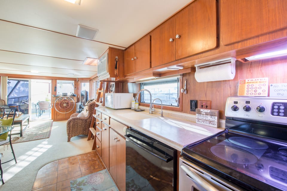 Kitchen area.