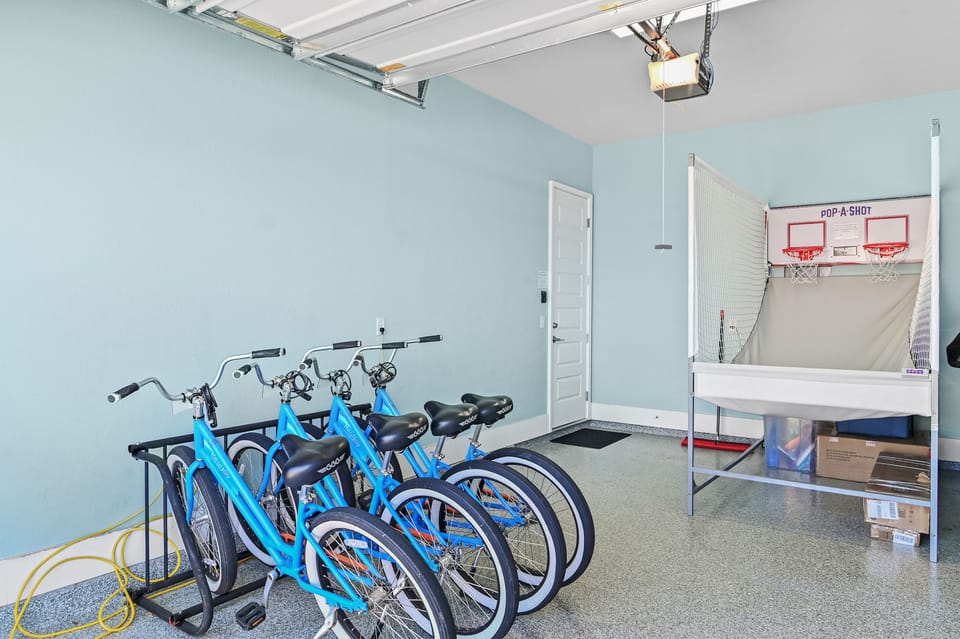 Shoot some hoops or head out on a bike ride