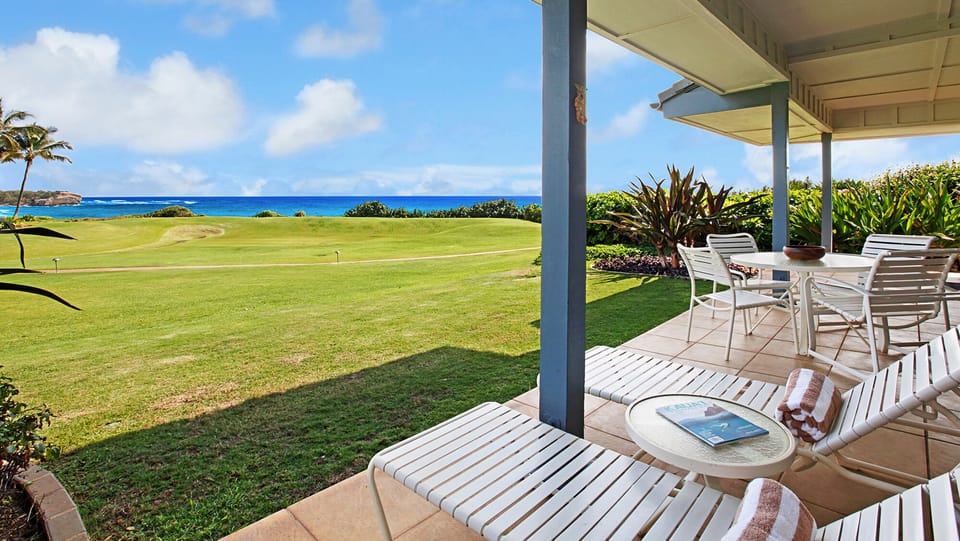 Poipu Sands at Poipu Kai Resort #511 - Oceanfront Lanai Shipwrecks Beach View - Parrish Kauai