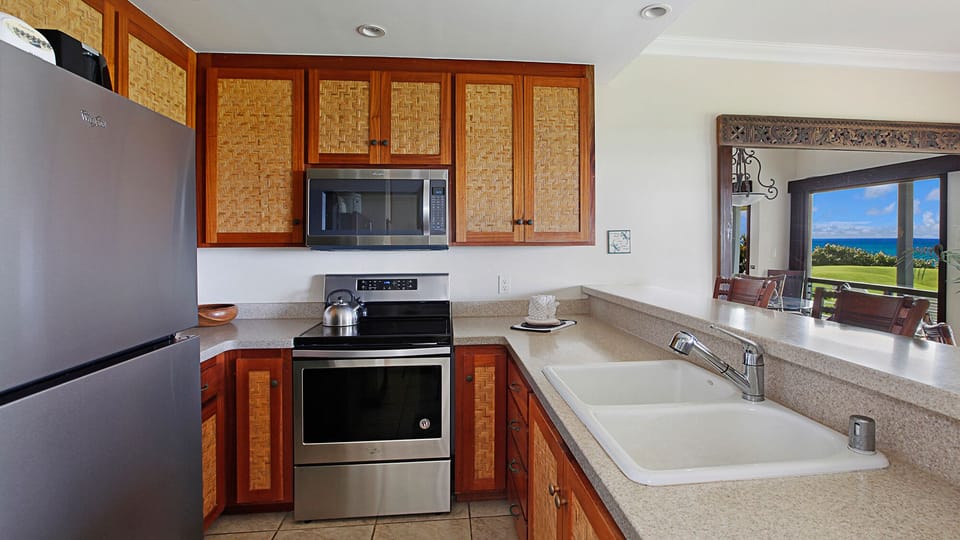 Poipu Sands at Poipu Kai Resort #511 - Fully Equipped Kitchen - Parrish Kauai