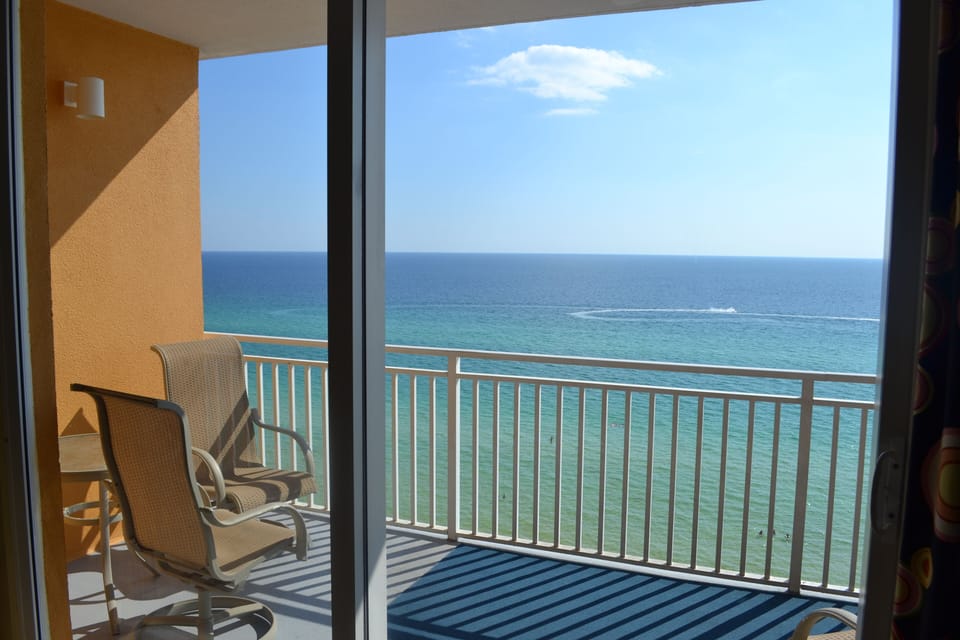 view from living room