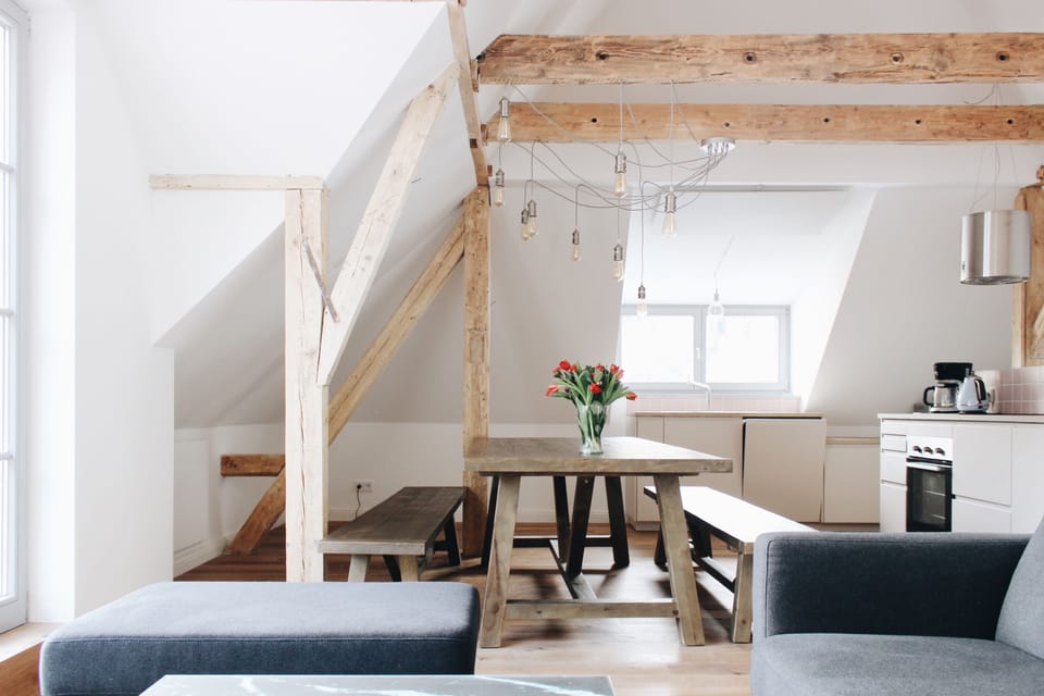 Luxury Apartment, 3 Bedrooms, Patio, Mountain View | Private kitchen | Fridge, microwave, dishwasher, coffee/tea maker